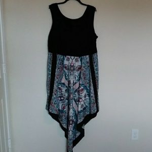 Maia colorful scarf style dress